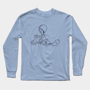 vespa lover Long Sleeve T-Shirt